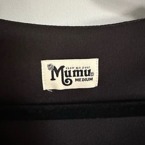 Show Me Your Mumu black bridesmaid dress